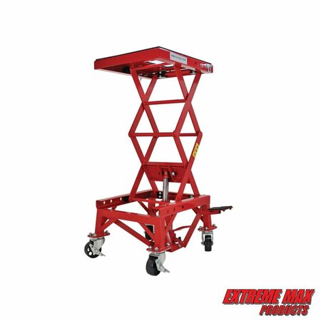 Extreme Max Extreme Max 5001.5083 Hydraulic Motorcycle Lift Table - 300 lbs. 5001.5083